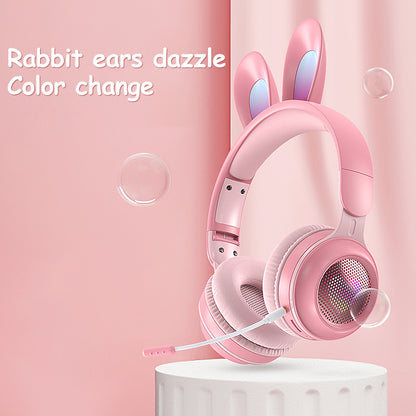 Rabbit Ear Headphones Wireless Luminous